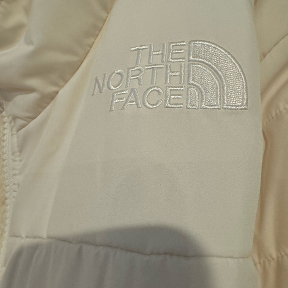 The North Face NWT Cream Reversible Winter Puffer Quilted Jacket Sz 1x - Picture 2 of 6
